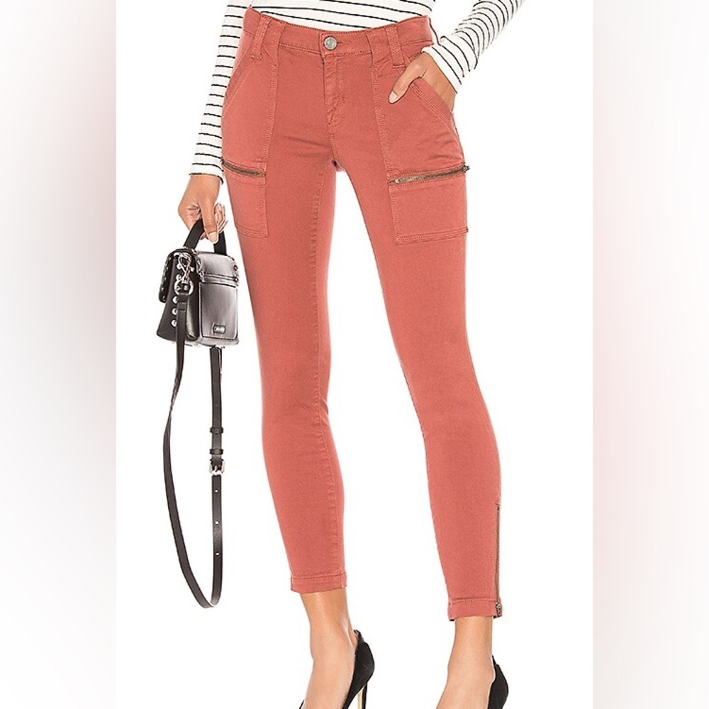 Joie Park Skinny Tawny Zipper Jeans Size 27